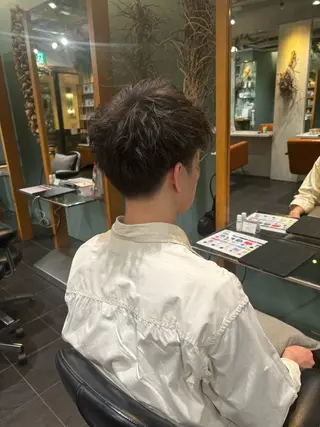 メンズ オーガニックカラー/ 表参道/ルカのヘアスタイル