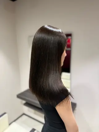 カラー Harris 表参道・外苑前・青山 表参道本店所属・艶カラー/ハイトーン /アレンジ/meiのヘアスタイル