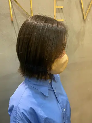 ショート カラー 韓国×髪質改善カラー 💎hinaのヘアスタイル