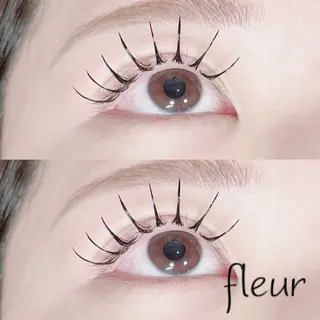 マツエク・マツパ アイラッシュサロンfleur🍀所属・🍀fleur🍀 束感/ワンホン/杉浦のマツエク・マツパデザイン