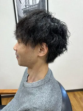 ショート バルビエーレ所属・文田 優平のヘアスタイル