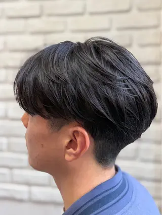 ショート パーマ メンズパーマ 本多のヘアスタイル