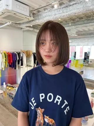 ミディアム ANY/ Nanaのヘアスタイル