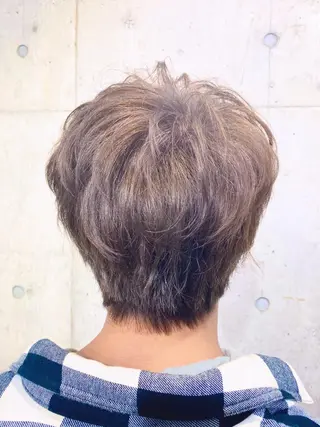 カラー メンズ メンズブリーチカラー /パーマ ごーた立川のヘアスタイル