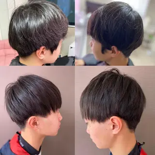 ショート メンズ glosstokyo所属・縮毛矯正技師須藤玲人 髪質改善師ゴトウのヘアスタイル