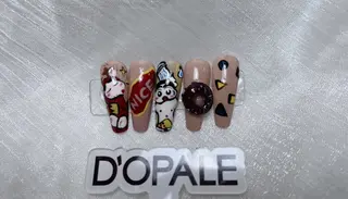 ネイル D‘OPALE所属・DOPALE、もも 彦奇のネイルデザイン