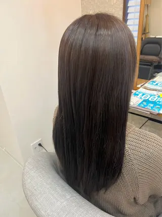 ロング 村松陸斗 メテオストレートのヘアスタイル