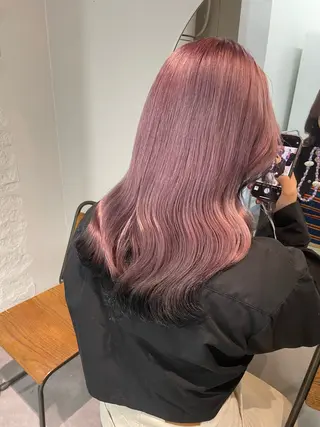 セミロング カラー ボブカットモデル 🧃Shionのヘアスタイル