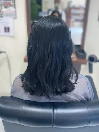 ロング 横手 亜紀のヘアスタイル