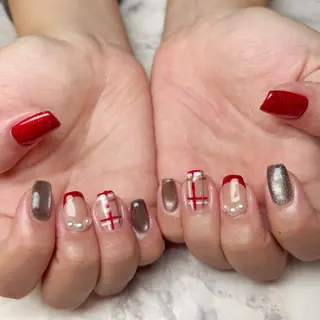 ショート watanabe miyuuのネイルデザイン