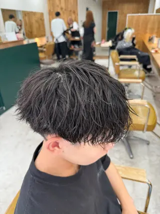 パーマ メンズ 【メンズパーマ専門】 質感職人/牧野成瀬のヘアスタイル