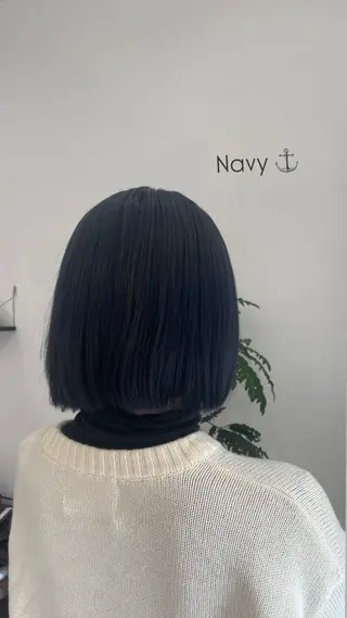 ミディアム カラー hair terrace M所属・郡山/透明感カラー /馬場アンドレアのヘアスタイル