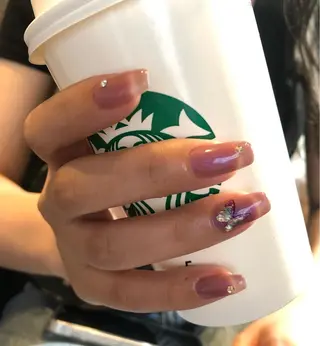 ネイル パラあり！フィルイン 推しネイル大歓迎！のネイルデザイン