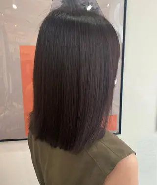 ミディアム カラー 暖色カラー/天神/ ヘイマサクラのヘアスタイル