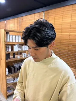 パーマ メンズ mono / Manatoのヘアスタイル