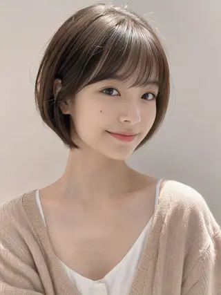 ショート 🌟ショート/シ ョートボブ/岡田🌟のヘアスタイル