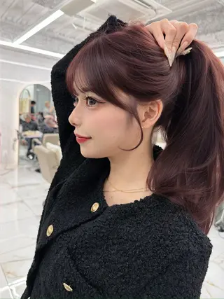 ロング kiti Sakaeのヘアスタイル