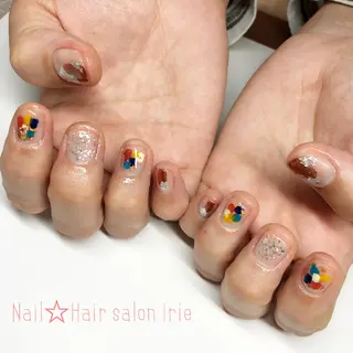 ネイル Hair salon Irie所属・與儀 知佳のネイルデザイン
