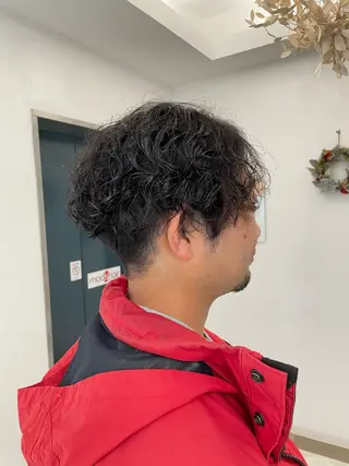 パーマ メンズ 長町/酸性ストレート /曲がる縮毛矯正のヘアスタイル