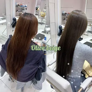 ロング カラー 🤍艶髪透明感 カラー/直井優花🤍のヘアスタイル