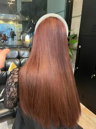 ロング カラー BUCKS【天王寺】 バックス【駅30秒】のヘアスタイル