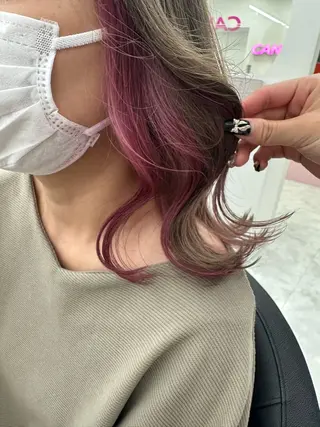 ショート カラー 🪞ハイトーン🪞 🤍waka🤍のヘアスタイル