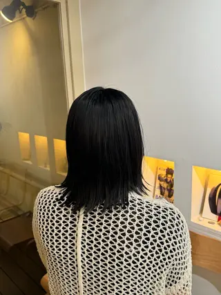 ミディアム カラー kalm所属・横浜/センターパート /takumiのヘアスタイル