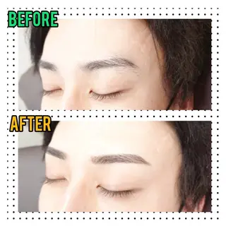 メンズ アイブロウ 眉とまつ毛の 専門サロン/南森町の眉毛・アイブロウイメージ