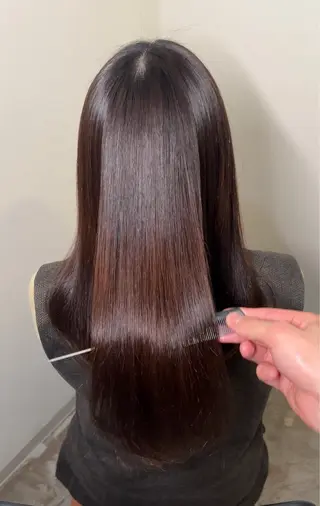 ロング カラー 小澤 一稀のヘアスタイル