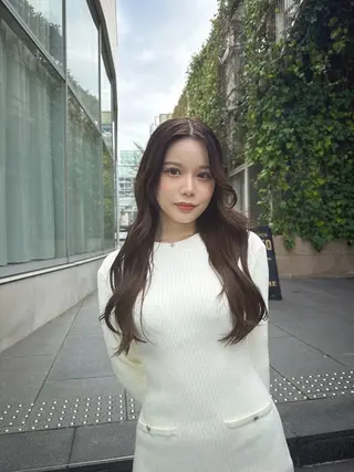 セミロング カラー 💎透明感カラー特化 💎TAISEIのヘアスタイル