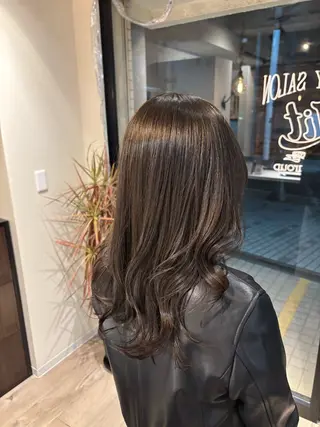 ロング miyu/ハイライト ブリーチモデル募集中のヘアスタイル