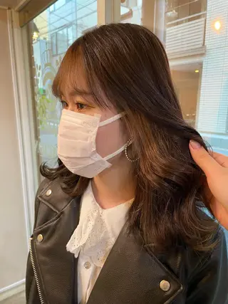 カラー newi梅田🫧韓国 ヘア🫧sakiのヘアスタイル