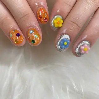 ネイル nail salon hoLLyhockのネイルデザイン