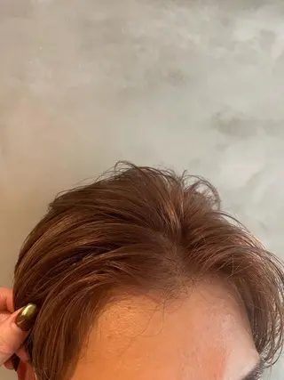 ショート カラー メンズ 後藤璃子 (ごとうりこ)のヘアスタイル