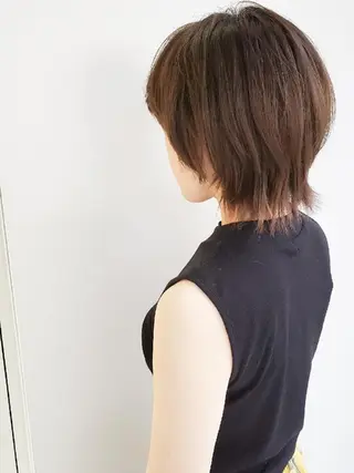 ショート カラー 美髪⭐︎髪質改善 井上　康司のヘアスタイル