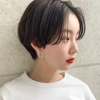 ショート ブリーチなし/透明感 /ショート/大世のヘアスタイル