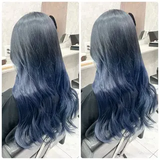 ロング 🦋ハイトーン🦋 石山 希理🦋のヘアスタイル