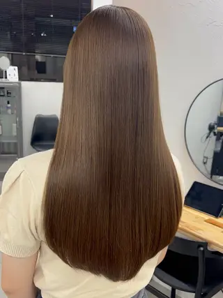 ロング 暖色カラー/レイヤー カット☁️MEI☁️のヘアスタイル