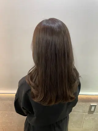 セミロング FERIA  あべの 🌼西口実来🌼のヘアスタイル