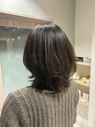 ミディアム earth新宮 Jesikkaのヘアスタイル