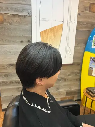 ミディアム メンズ ウメダ マサトのヘアスタイル