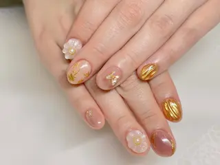 ネイル OCEAN nail eyelash beauty所属・OCEAN nail パラジェル　取扱い店のネイルデザイン