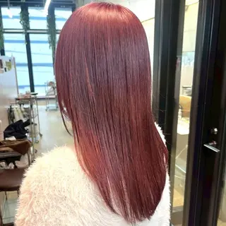 カラー ︎︎☁ティセラ︎︎☁ カット+カラー🩵のヘアスタイル