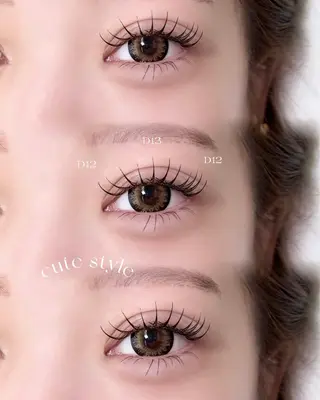 マツエク・マツパ RUNON 🎀 大阪福島 SeneLのマツエク・マツパデザイン