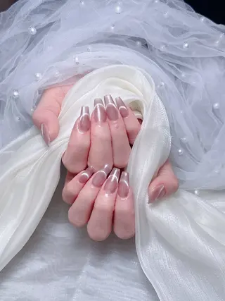 ネイル 🎀も ものネイルデザイン