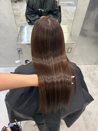 ロング ハイトーン/渋谷 韓国風/Narukaのヘアスタイル