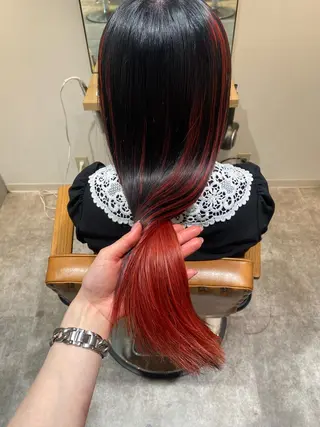 ロング カラー オスズ 🎀´-のヘアスタイル