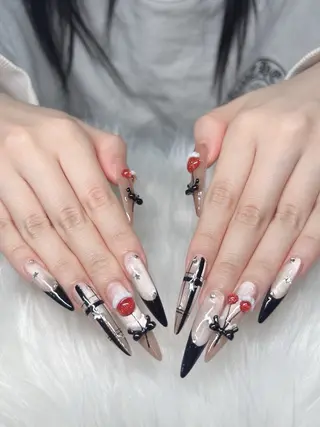 ネイル Lee Nails チップ長さだし専門店のネイルデザイン