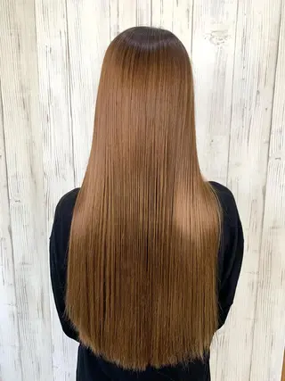 ロング カラー Nagisa🥥🧡 南森町駅 徒歩30秒のヘアスタイル