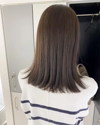 ミディアム カラー LOVESTOIKE 堂本のヘアスタイル